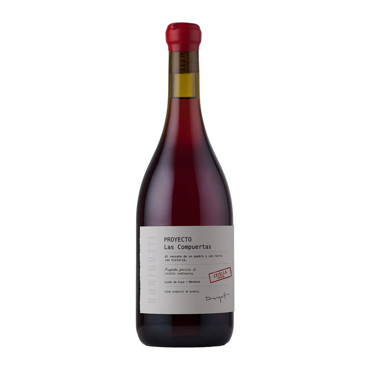 Proyecto Las Compuertas Criolla bottle
