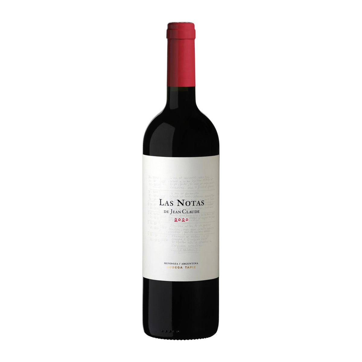 Tapiz Las Notas de Jean Claude bottle